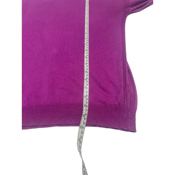 Banana Republic Linen Pink Pullover Crew Neck Sweater Size M - Picture 9 of 10